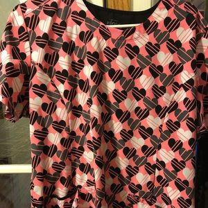 2 Cherokee infinity scrub tops- size L